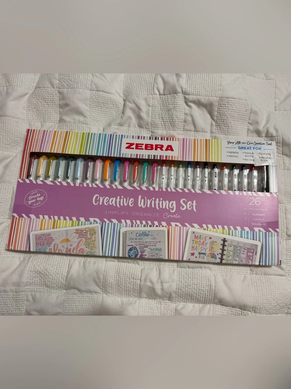 Zebra Creative Writing Set - Multicolor Pens